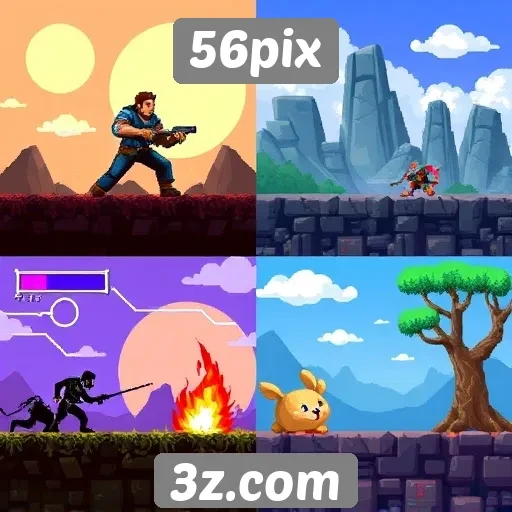 56pix | Avaliação de gráficos e desempenho dos jogos no 56pix